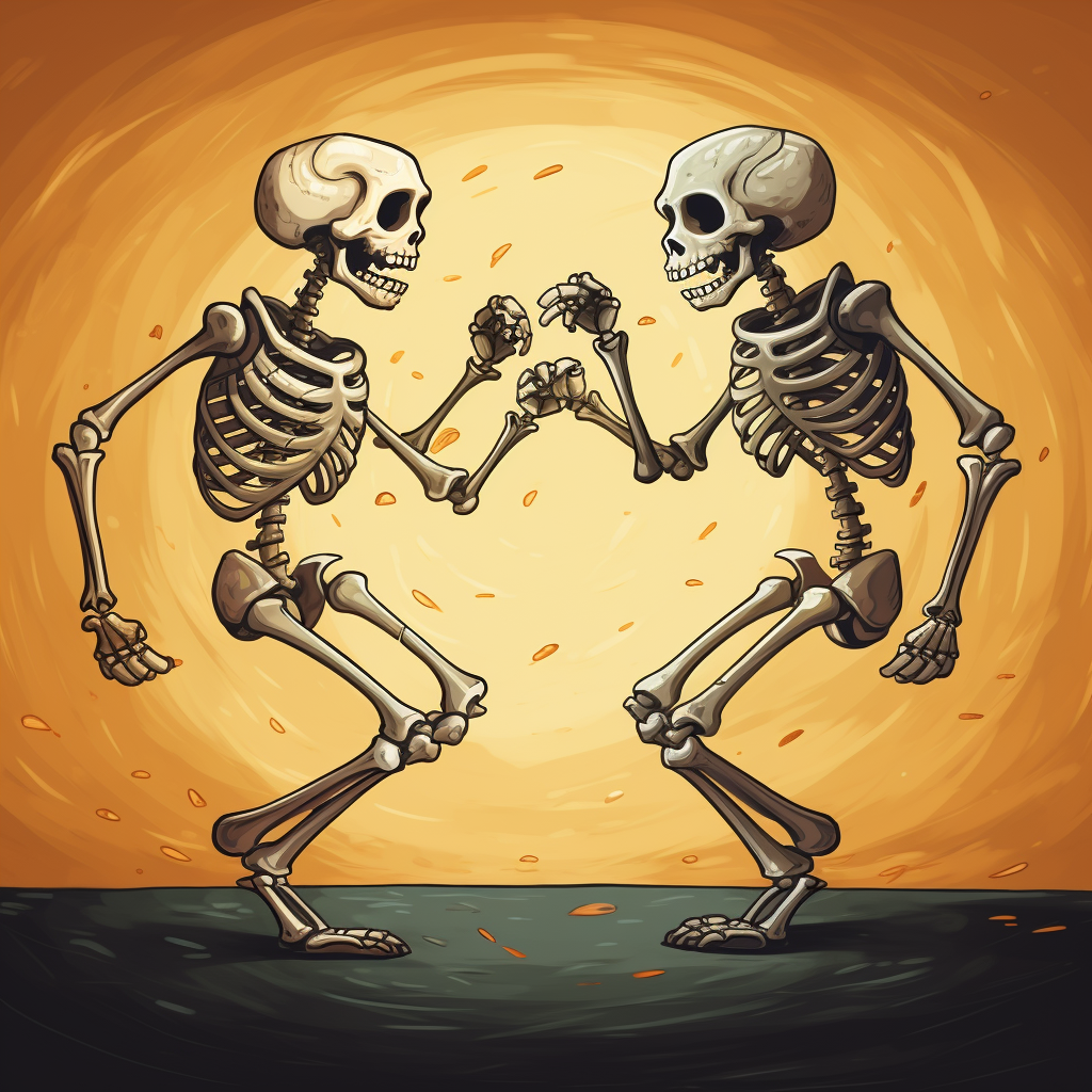 Goofy Skeletons in Chaos