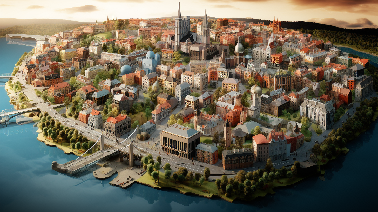 3D Map of Gothenburg