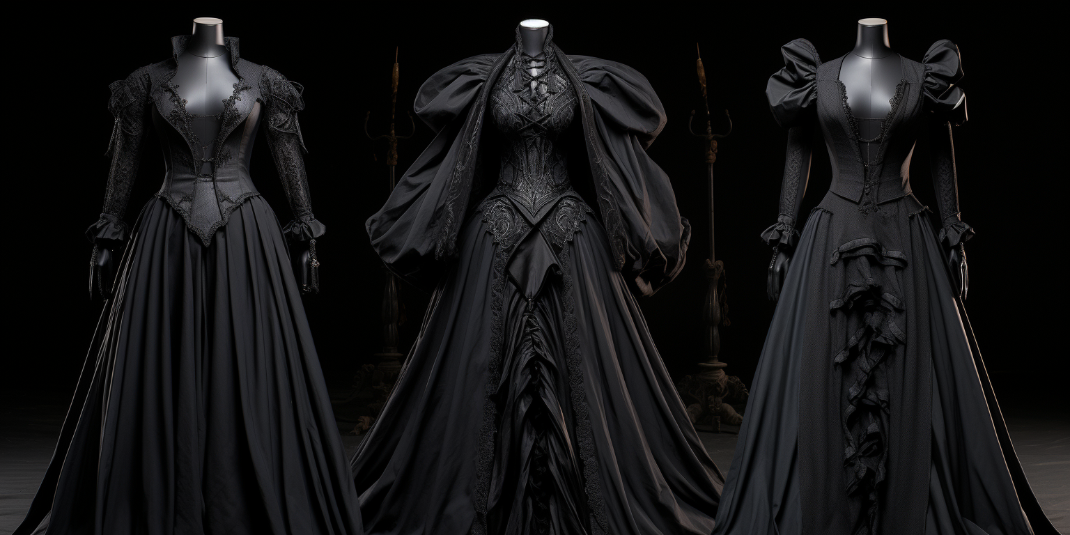 Gothic Black Robes