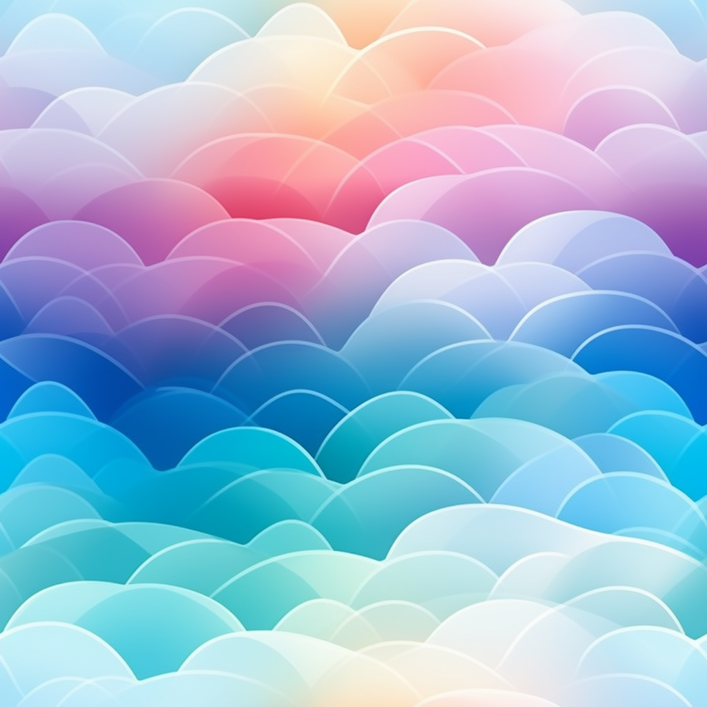 Beautiful gradient pattern with white edges