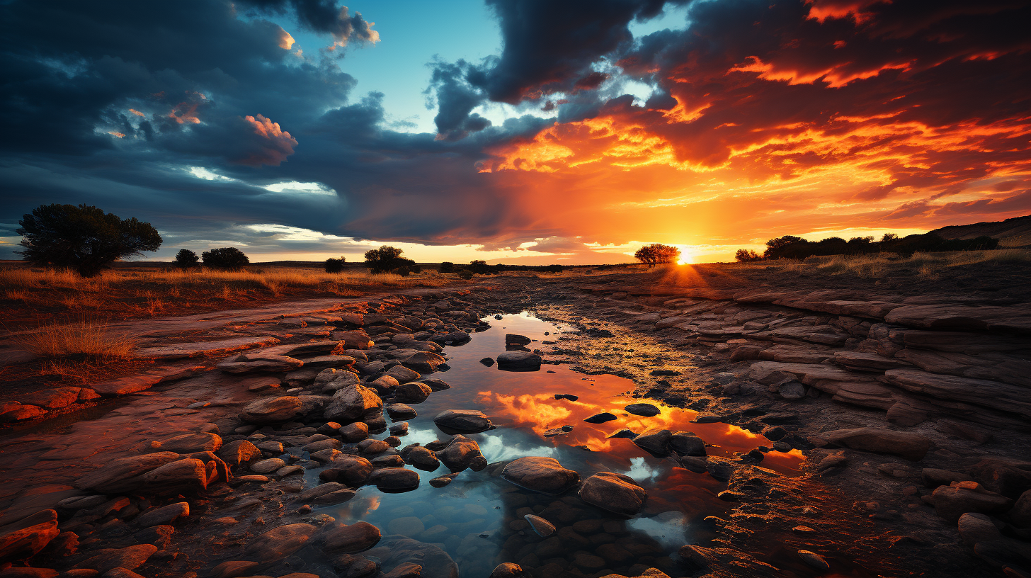 Scenic Grand Canyon Sunset View