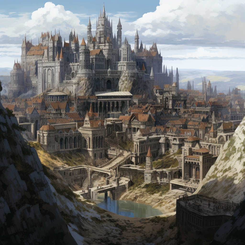 Grand Citadel in Greyhawk City