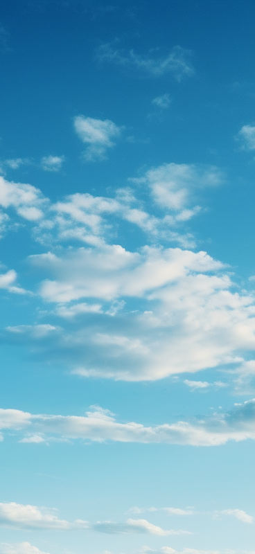 Beautiful grassland and sky full-length shot