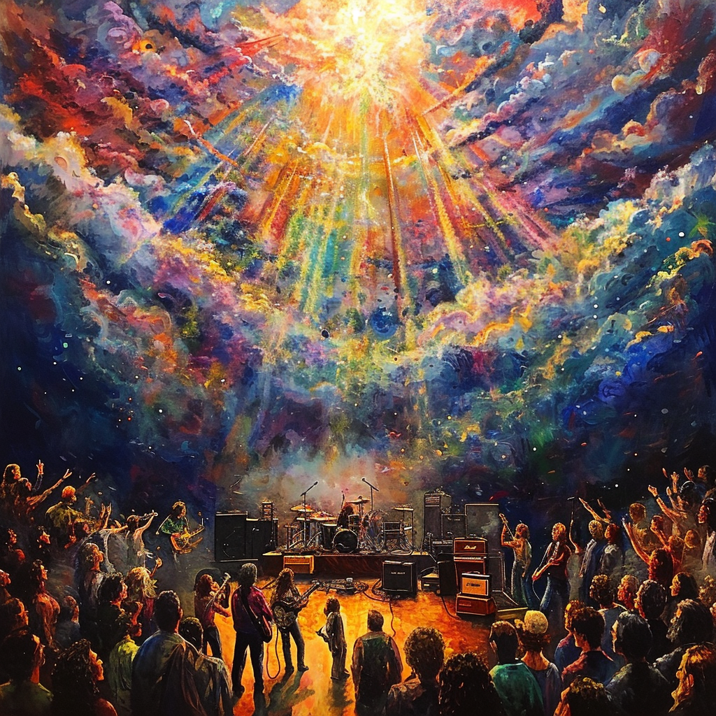 Grateful Dead Concert Heaven Image