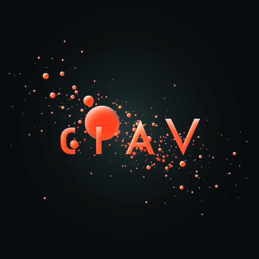 Gravity  Typography with Particles