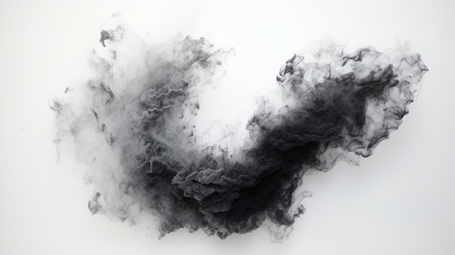 Gray Dust and Smoke Illustrating Duality Rotations and Ring-shaped Masses