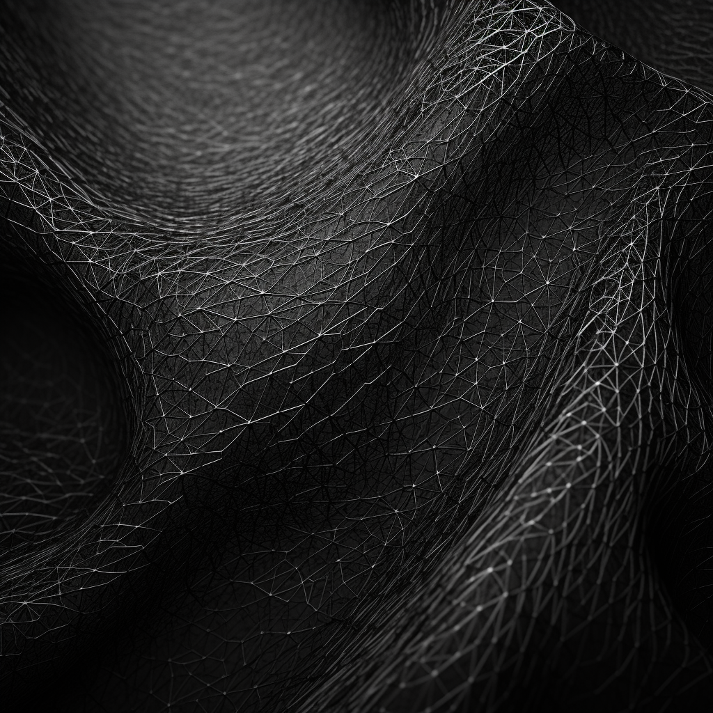 Digital image of a captivating gray mesh texture