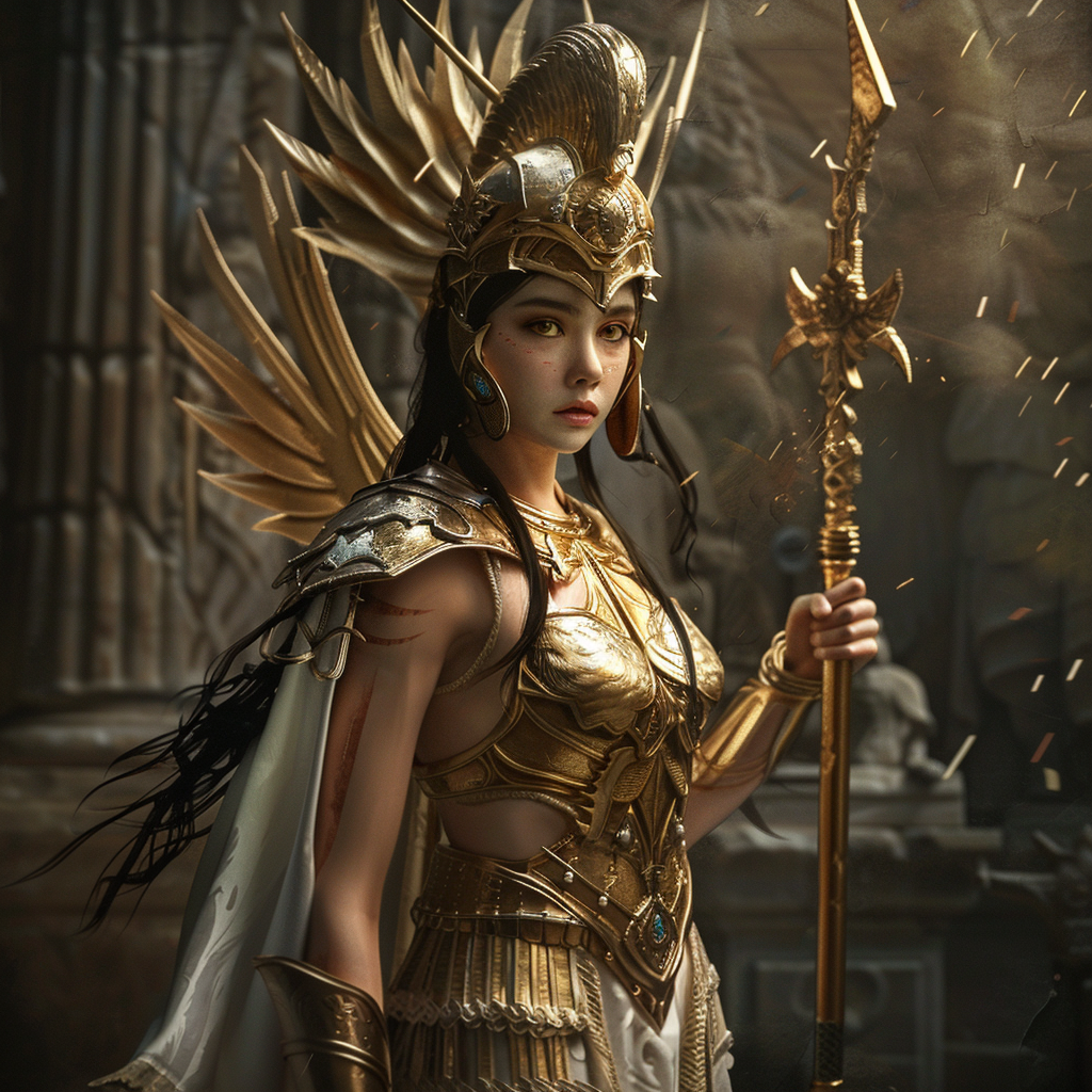 Athena Greek Goddess Epic Picture