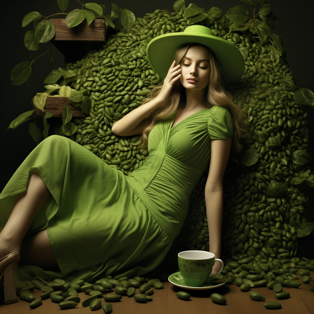 Green Coffee Bean Advertising