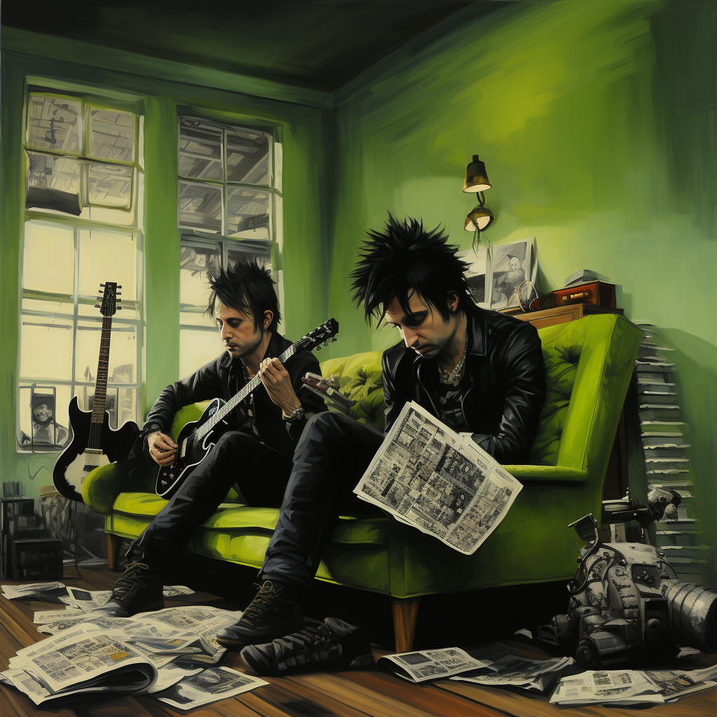 Green Day transforms their home