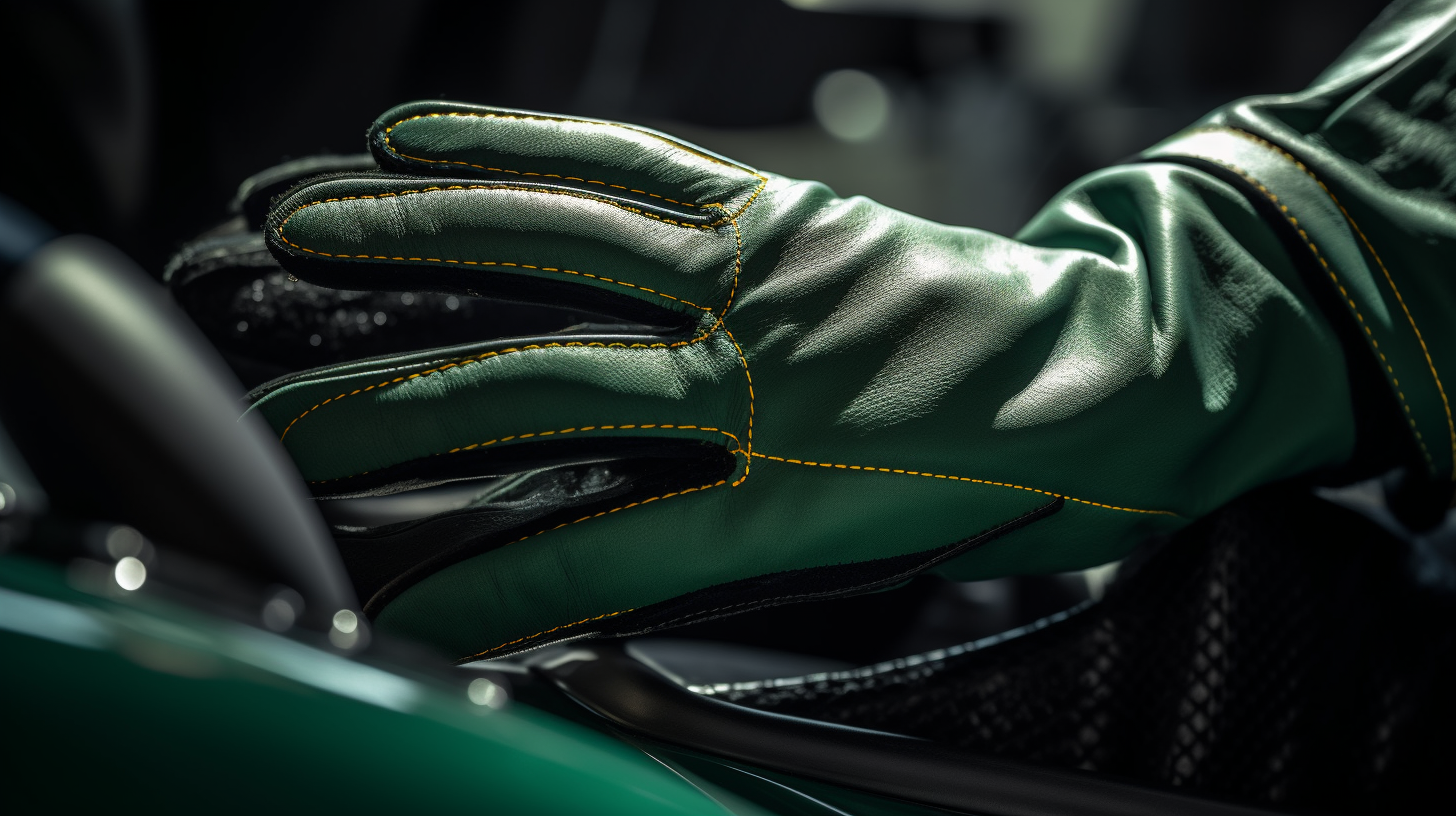 Green F1 Gloves Aston Martin  ?️