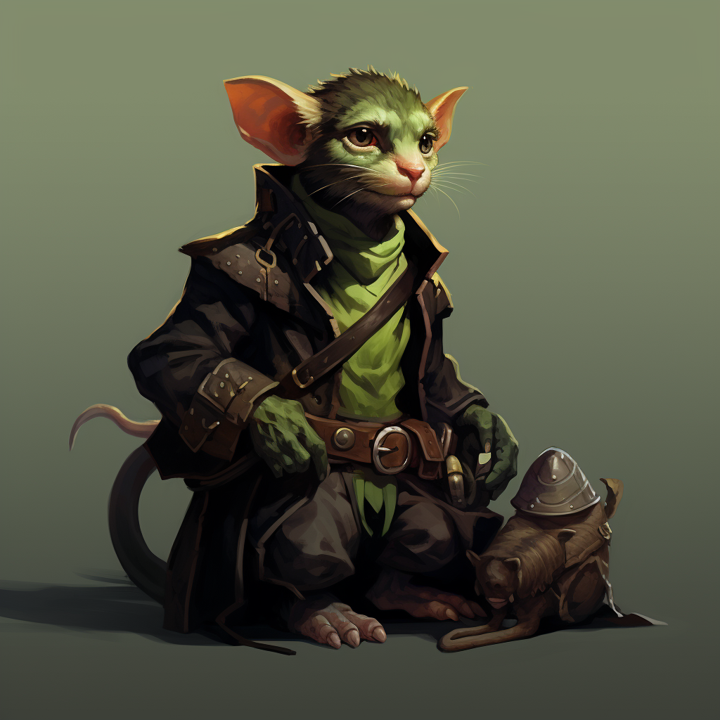 Green Goblin Rogue and Pet Rat