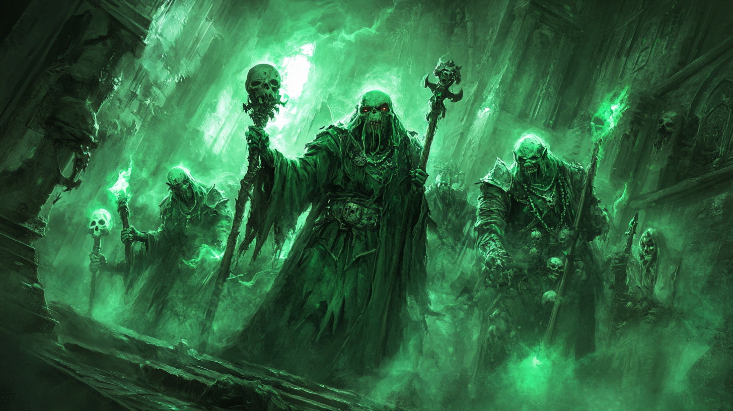 Green Goblins Dark Throne Room