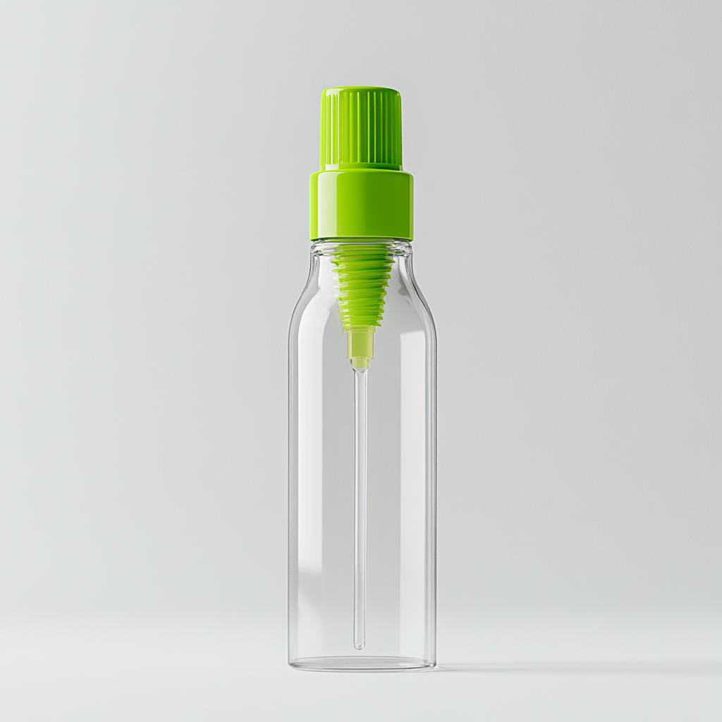 Small Green Plastic Bottle Dispenser