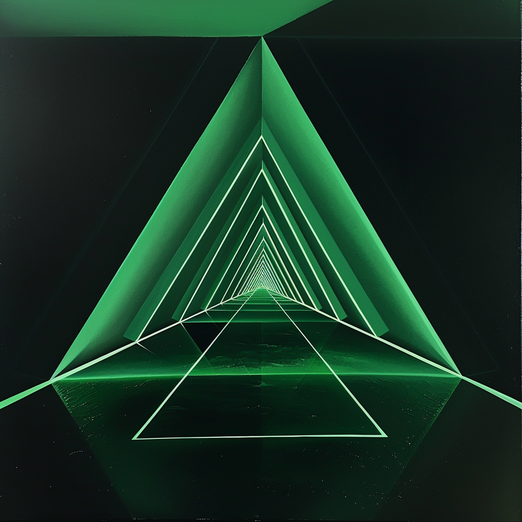 Triangular Geometry Green Stretching Distance