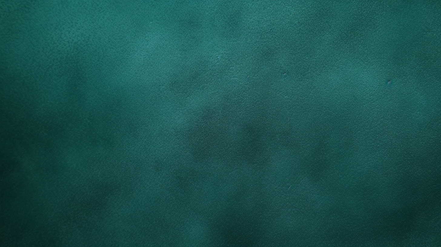 Minimalist deep green suede texture background