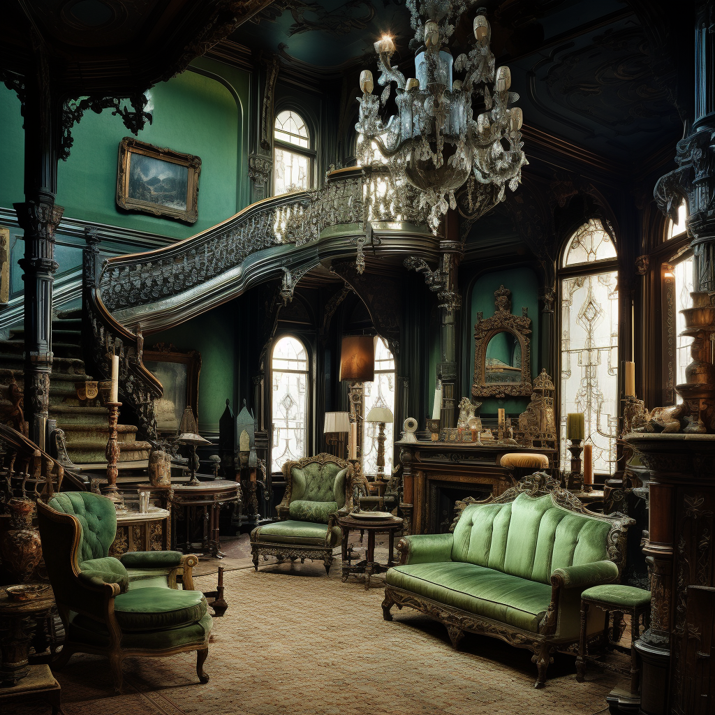 Beautifully Preserved Victorian House Interior