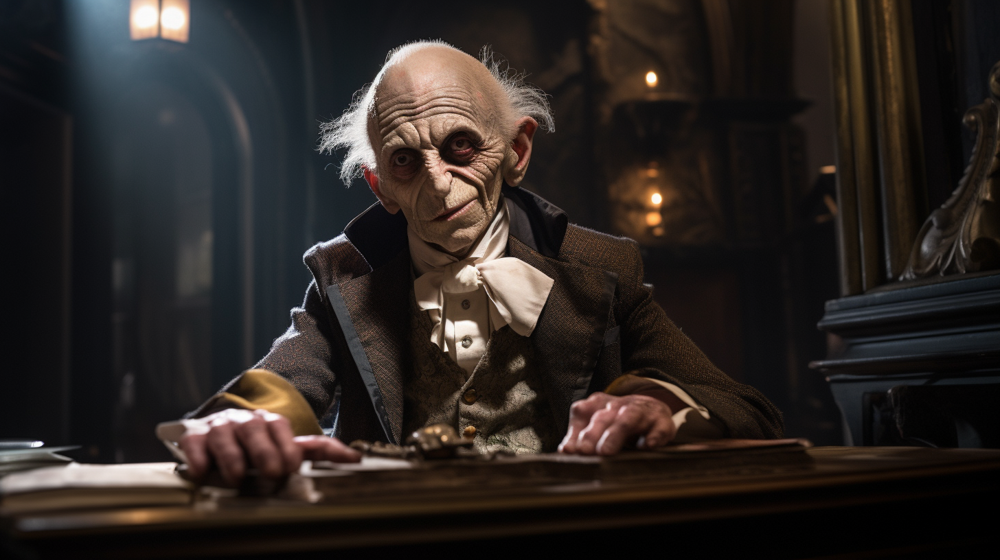 Goblin from Gringotts Wizarding Bank