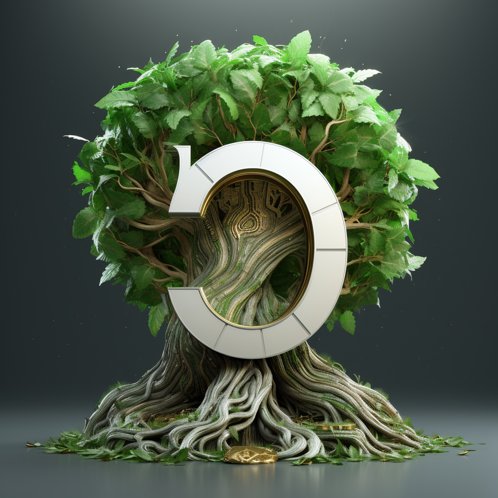 GROOT 2 3D Tree Logo