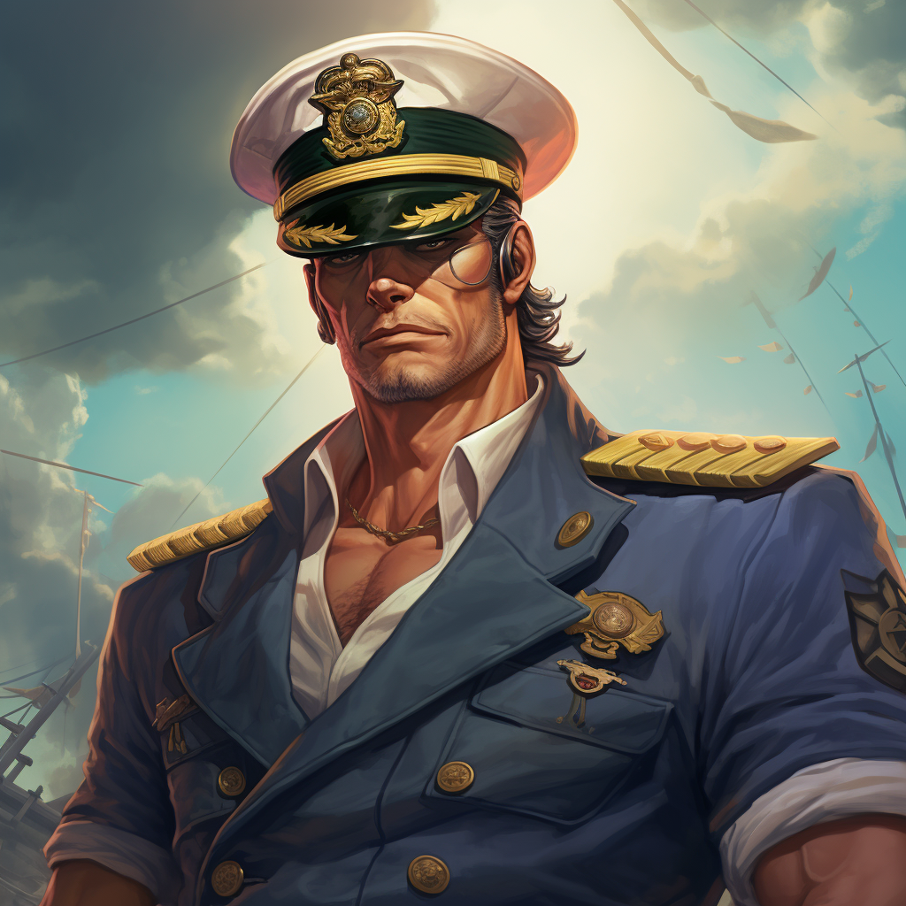 One Piece Petty Officer Costume