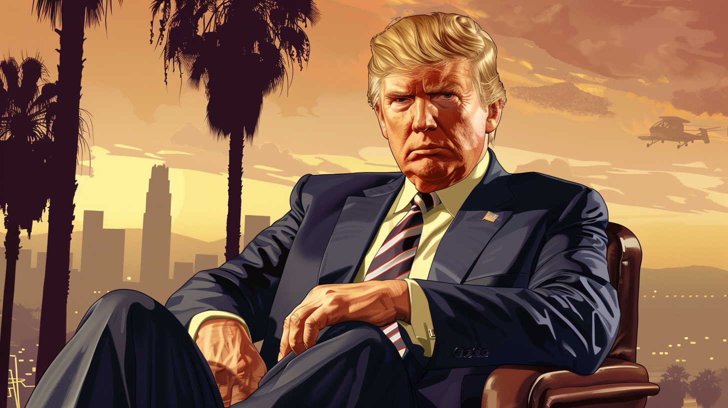 GTA 5 Loading Screen Trump