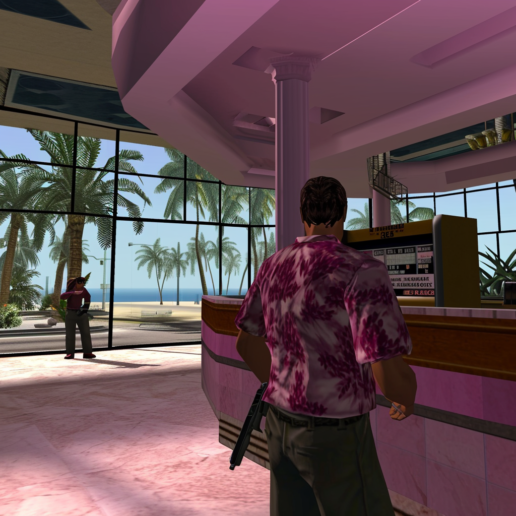 GTA Vice City Bank Robbery