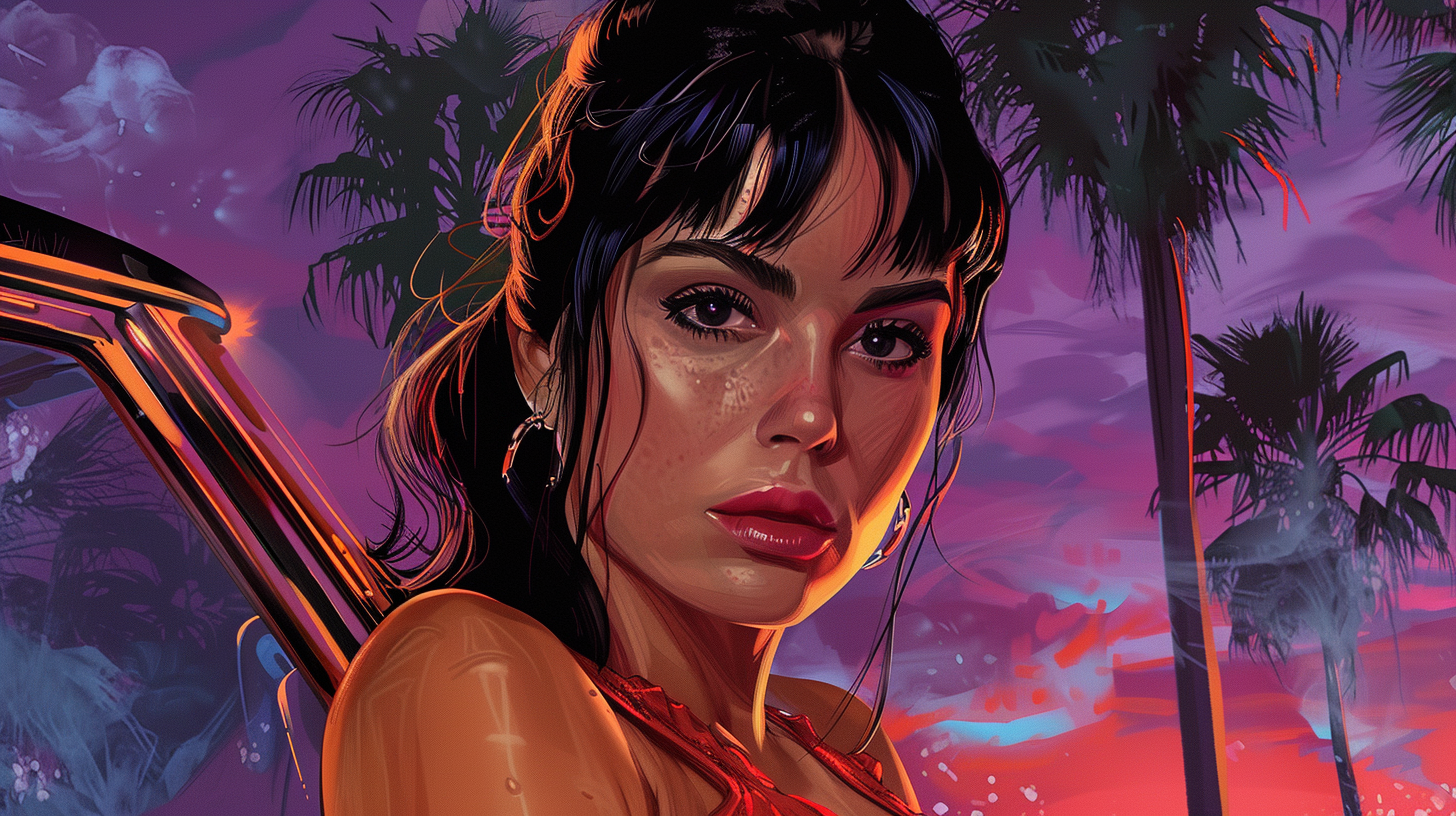 Monica Belucci GTA 5 Loading Screen