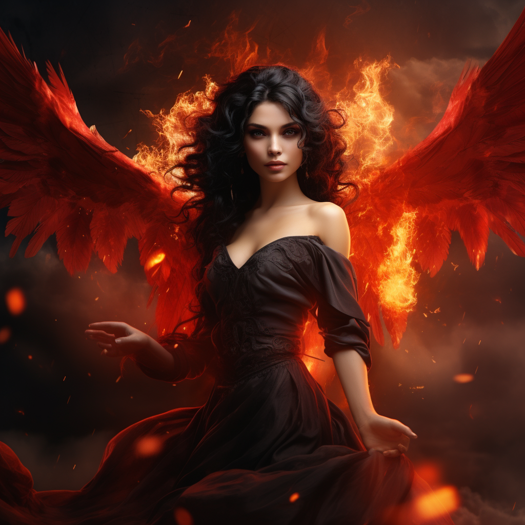 Guardian Angel of Elements of Fire