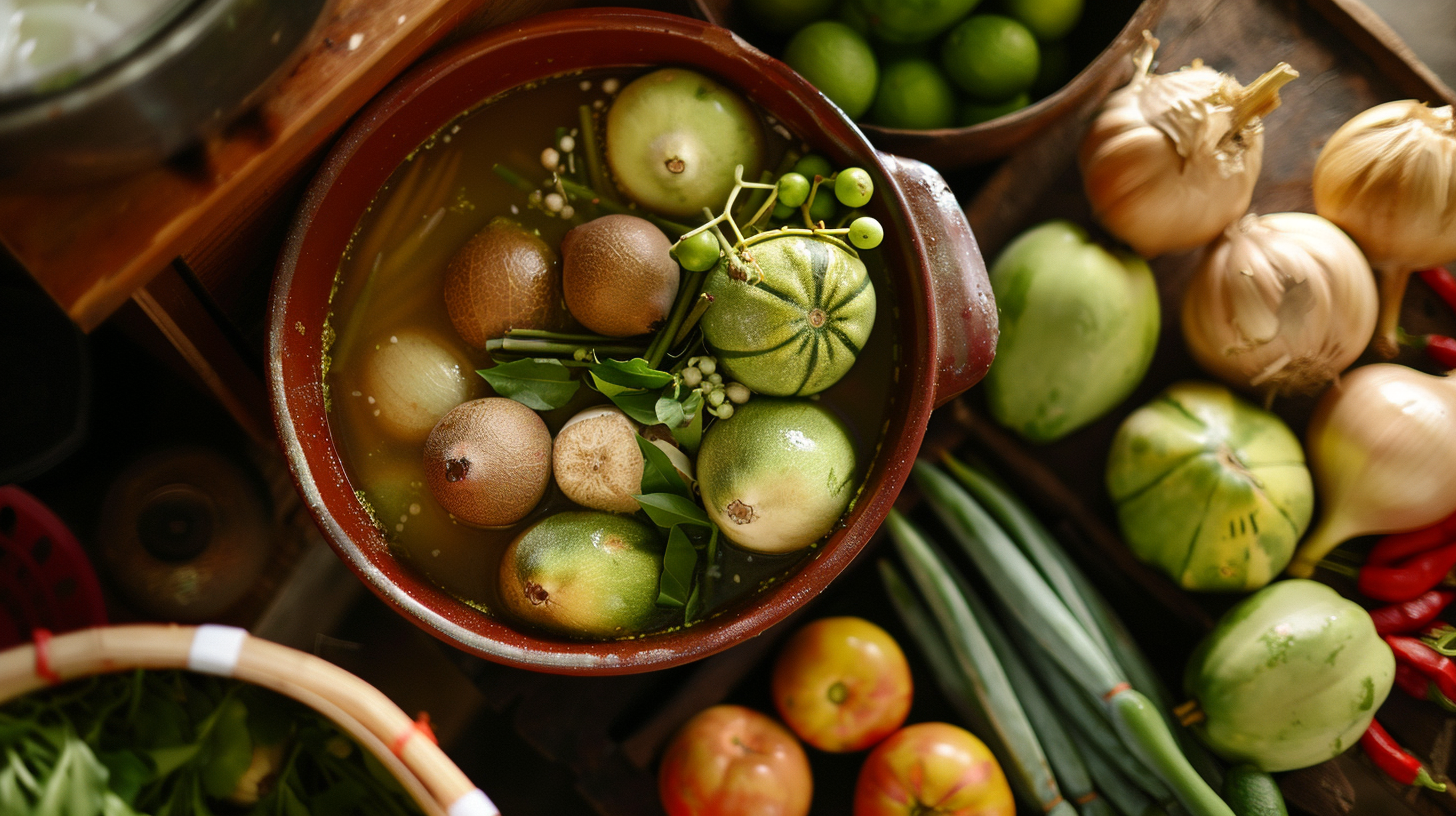 Guava Soup in Philippine Home