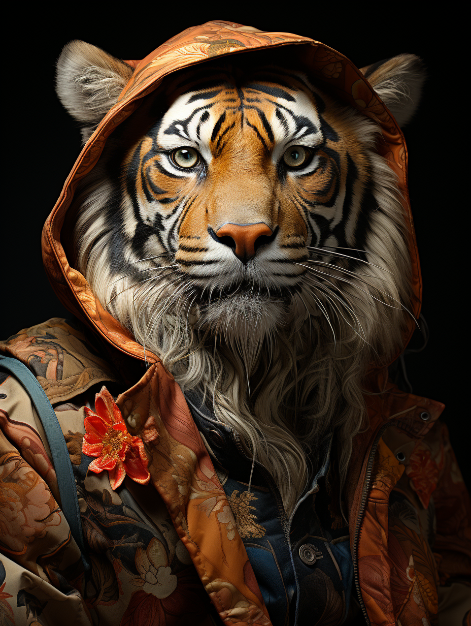 Stylish Gucci Tiger Fashion Image