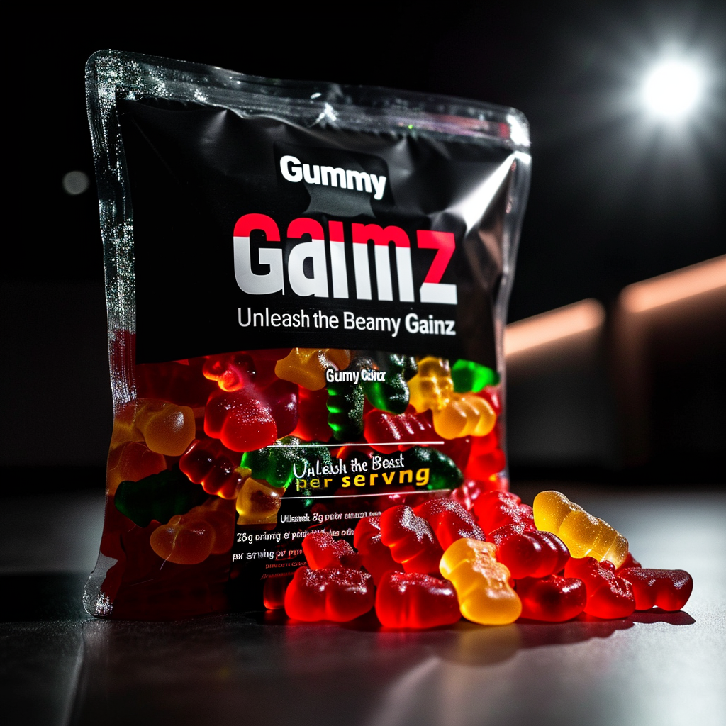 Professional image of Gummy Gainz packaging