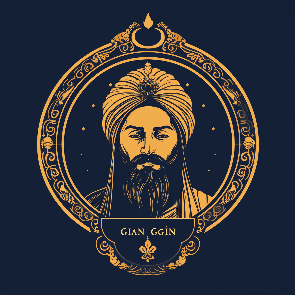 Guru Gobind Singh Jayantin Sikh Logo Face