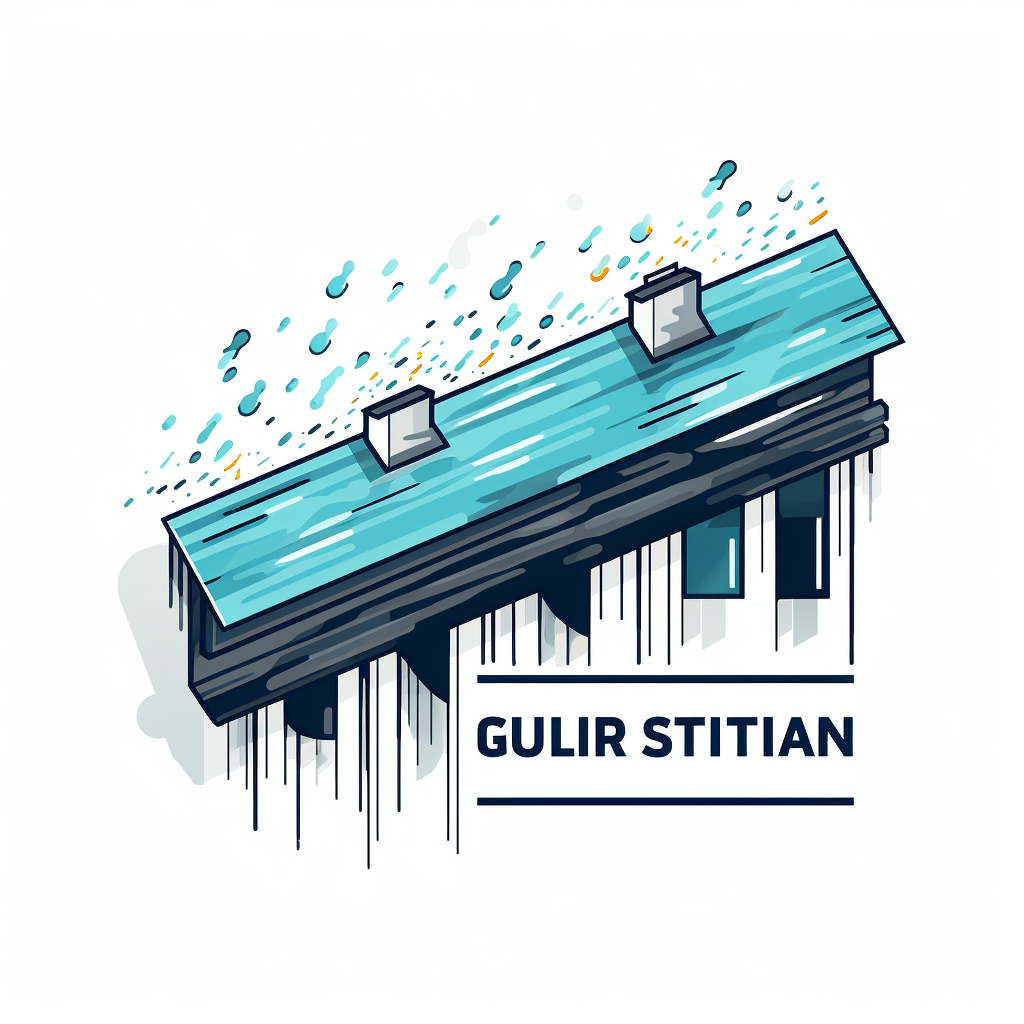 Gutter Cleaning Logo on White Background