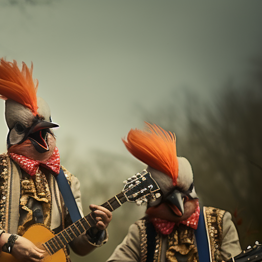 Colorful Gypsy Fair Bluegrass Band