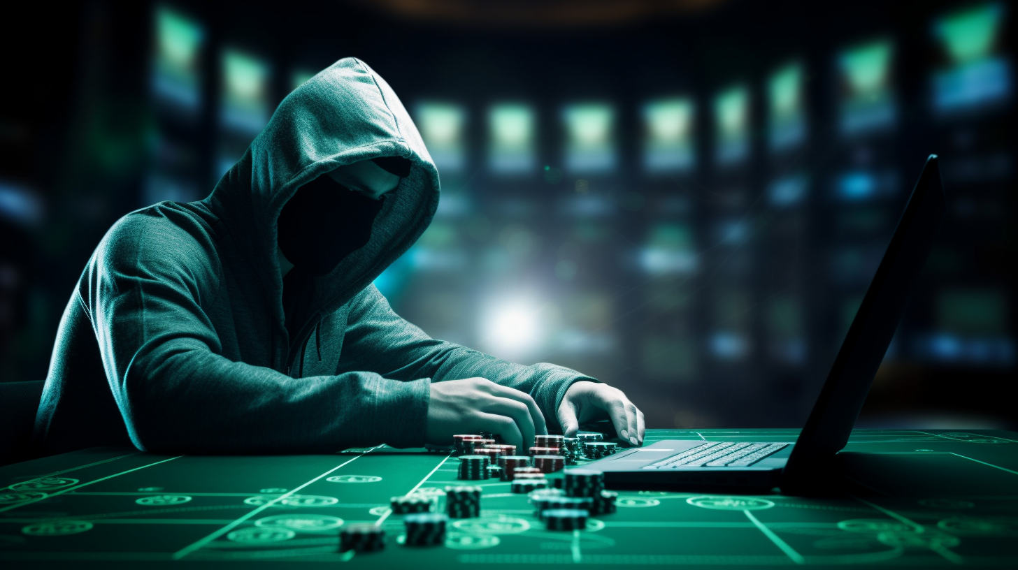 Hacker using AI to bet online casino