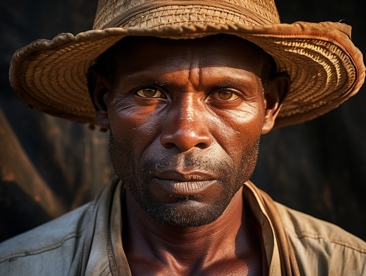 Portrait of Haitian Man