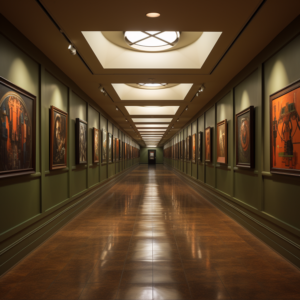 Legendary Hall of Fame Corridor