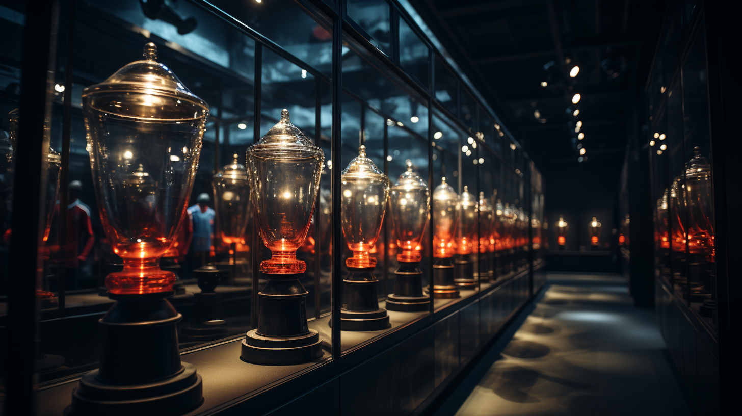 Close-up of Dynamic Hall of Fame Displays