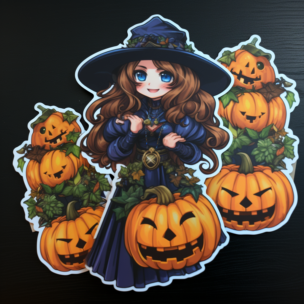 Assorted Halloween Stickers