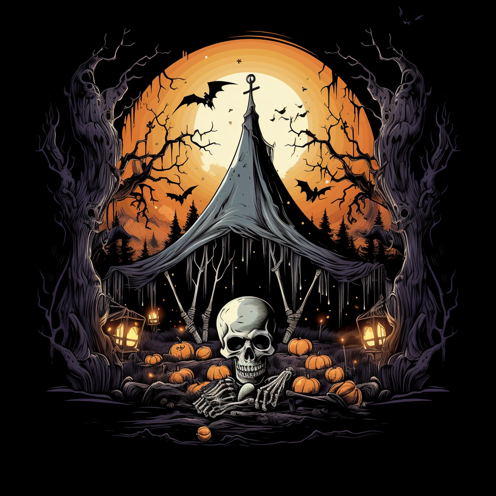 Halloween Party T-Shirt Design