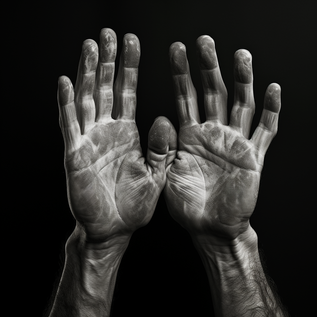 Close-up of human hands holding a camera