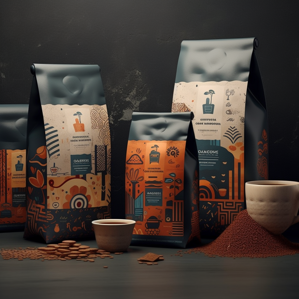 Image of handcrafted coffee package