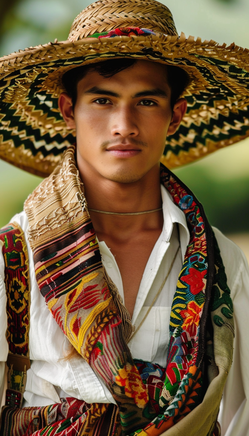 Filipino man traditional attire