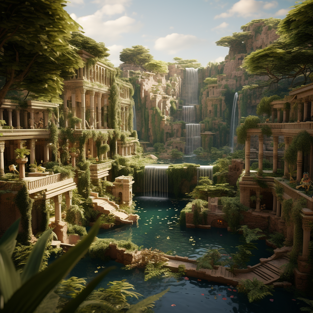 Historically Accurate Hanging Gardens of Babylon