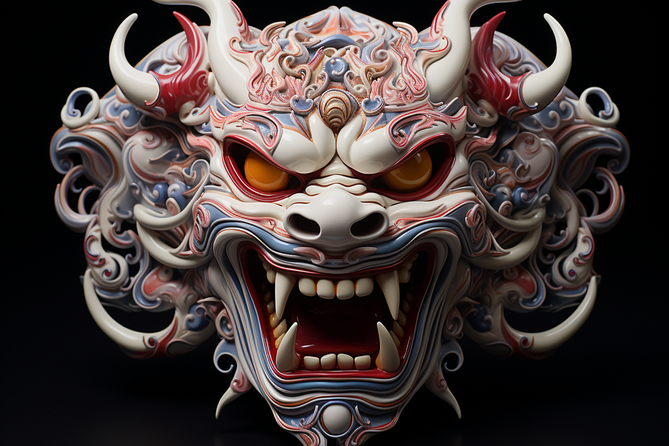 Hannya Nike Mask Design for Creative Expression