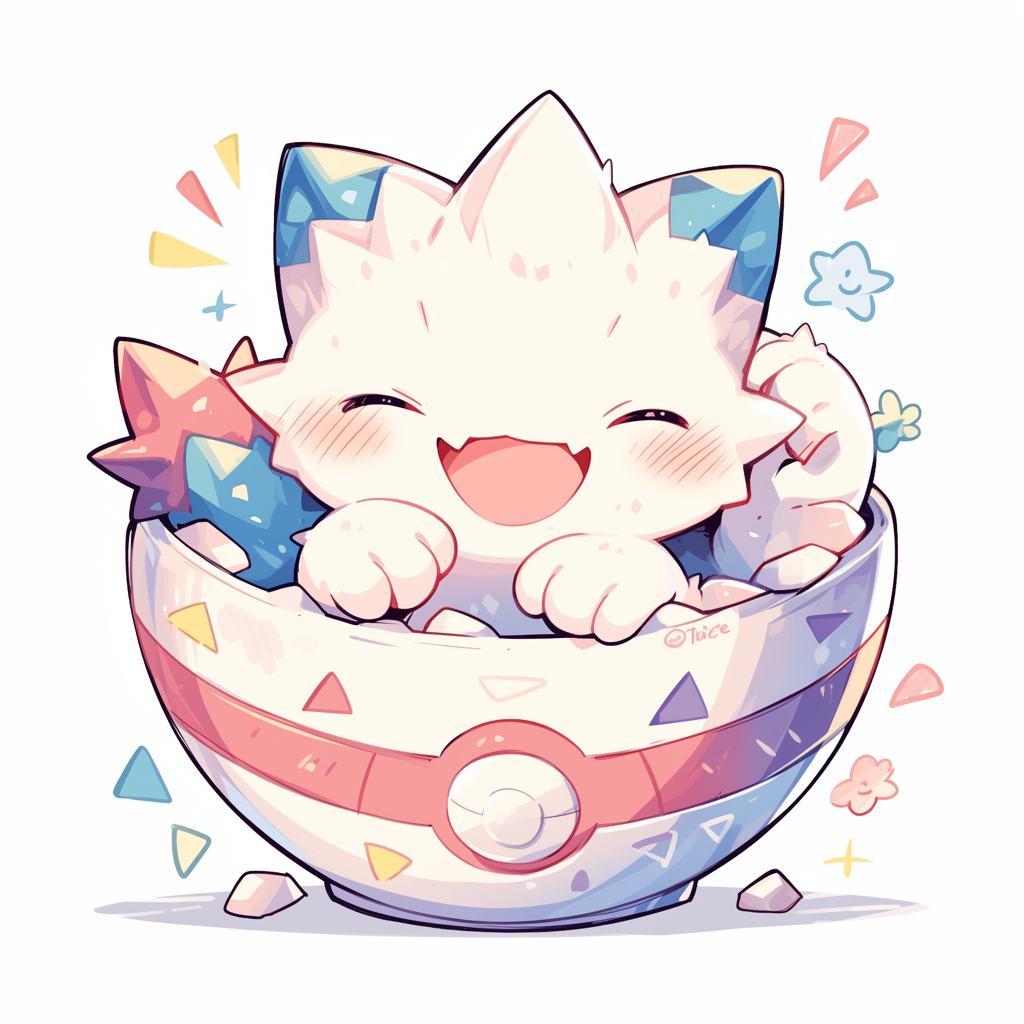 Happy Togepi Pokemon Picture