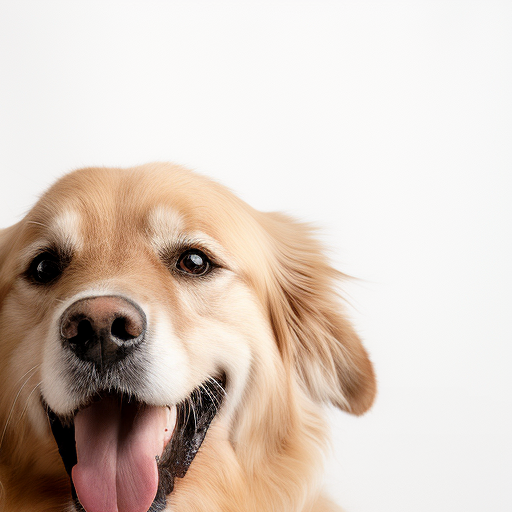 Happy girl with dog laughing