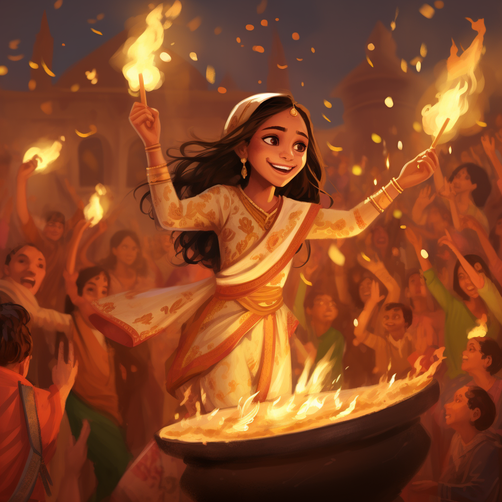 Happy Lohri Festival Pictures