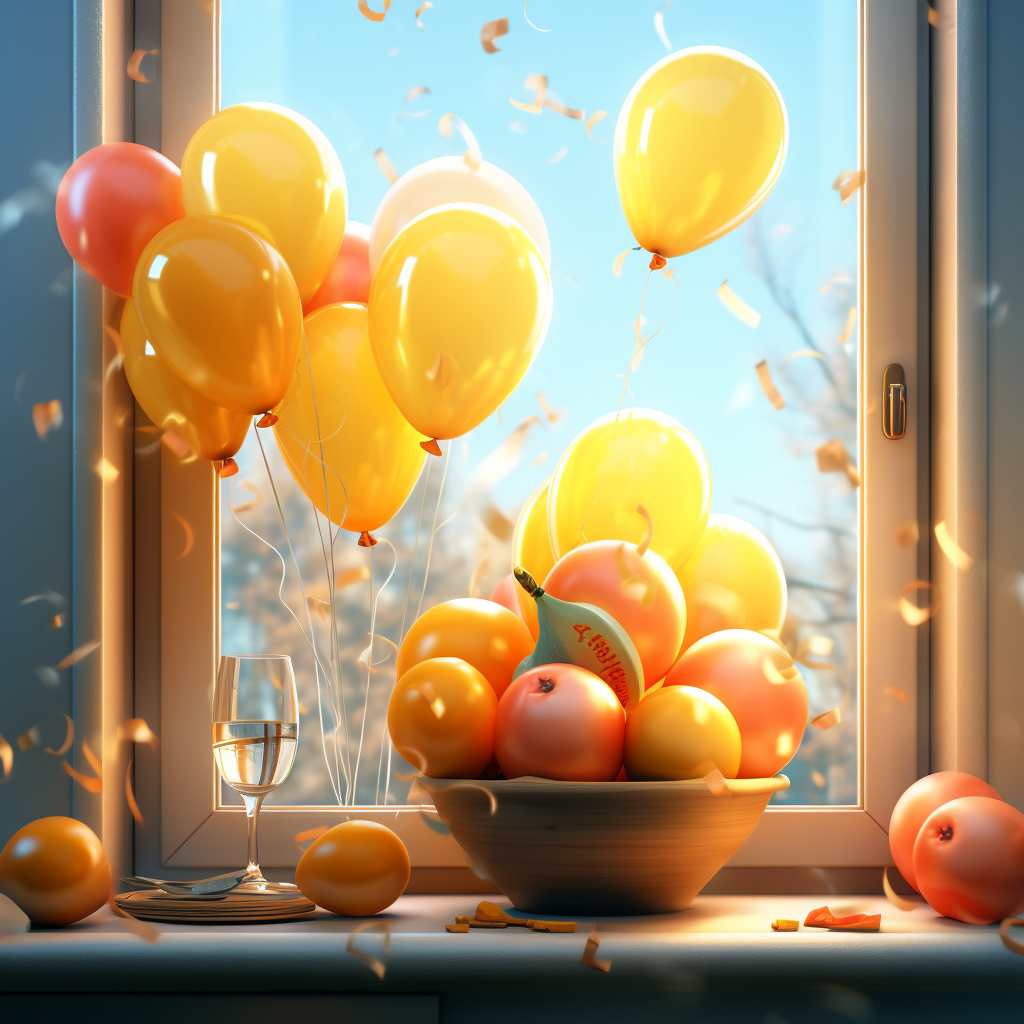 Bright and Realistic Happy New Year Wishes Image