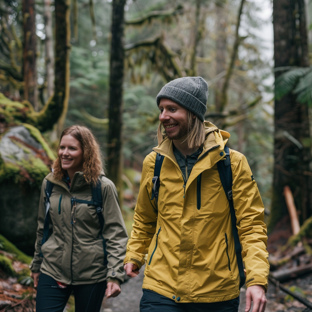 Happy People Discovering Stops Route